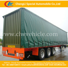 3 Axles Curtain Side Semi-Trailer